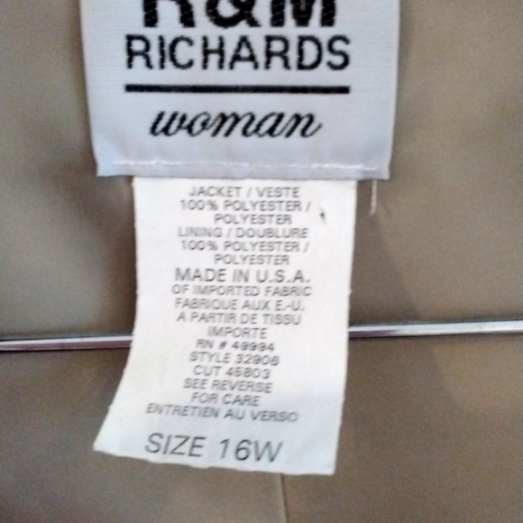 R & M Richard's Formal Jacket Pant Suit - Picture 8 of 15